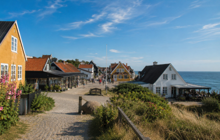 Ferienhäuser mit Pool in Lønstrup