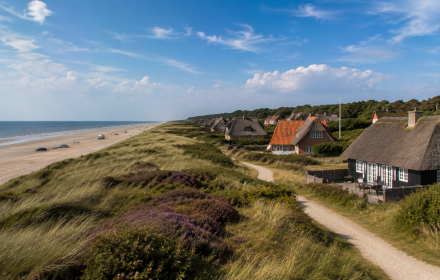 Ferienhäuser mit Pool in Fanø