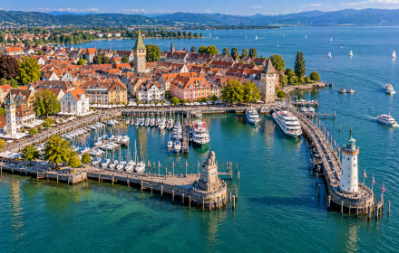 Ferienhäuser mit Pool in Lindau