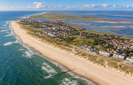 Ferienhäuser mit Pool in Borkum