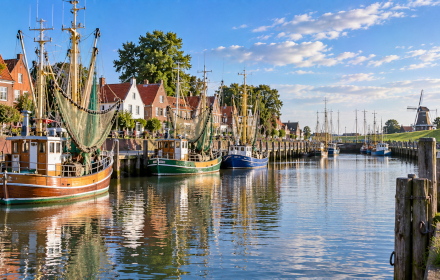 Ferienhäuser mit Pool in Greetsiel
