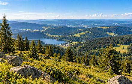 Ferienhäuser mit Pool in Feldberg