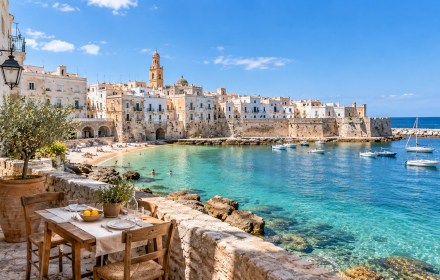 Ferienhäuser mit Pool in Monopoli