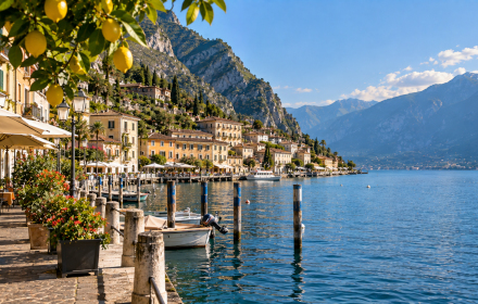 Ferienhäuser mit Pool in Limone sul Garda