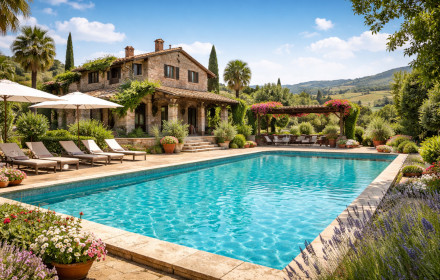 Ferienhäuser mit Pool in Italien