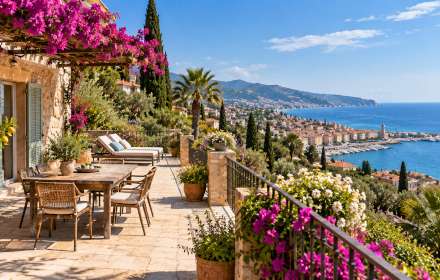 Ferienhäuser mit Pool in Sanremo