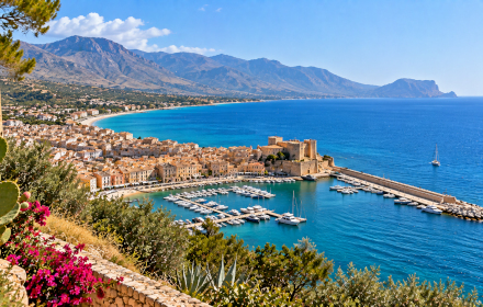 Ferienhäuser mit Pool in Castellammare del Golfo