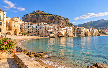 Ferienhäuser mit Pool in Cefalù