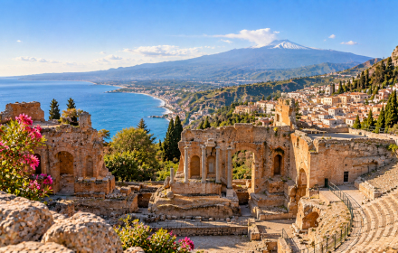 Ferienhäuser mit Pool in Taormina