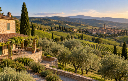 Ferienhäuser mit Pool in Greve in Chianti