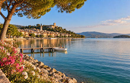 Ferienhäuser mit Pool in Trasimenischer See