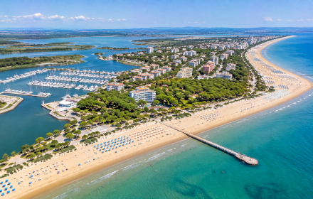 Ferienhäuser mit Pool in Lignano