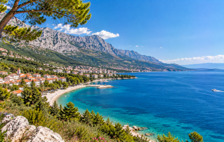 Ferienhäuser mit Pool in Makarska Riviera