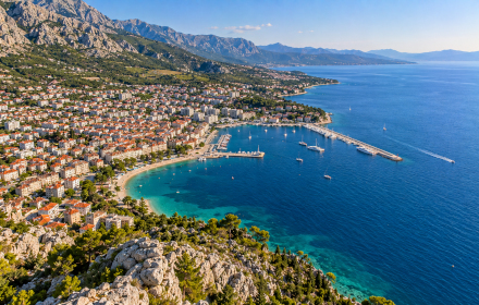 Ferienhäuser mit Pool in Makarska