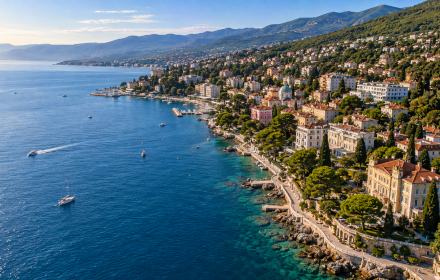 Ferienhäuser mit Pool in Opatija