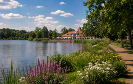 Ferienhäuser mit Pool in Arcen