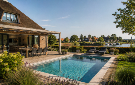 Ferienhäuser mit Pool in Kortgene