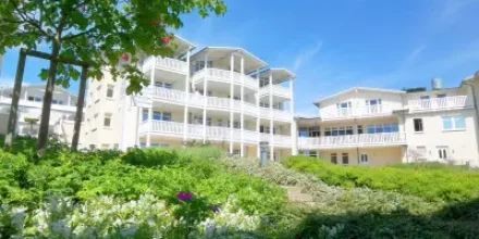 Meeresblick FeWo58: Balkon, Sauna, Schwimmbad
