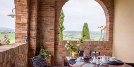 Agriturismo Gli Archi di Corsanello: Appartamento Siena vista sulle colline e sulla citta di Siena