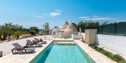 Villa mit Garten, privatem Pool und Grill