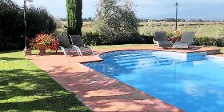 Familienfreundliche tolle Unterkunft mit Garten, Terrasse und privatem Pool 