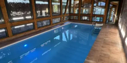 Ferienwohnung mit Garten, privatem Pool und Grill 