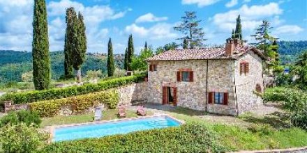 Villa mit privatem Pool, Terrasse und Garten