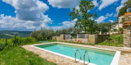Apartment mit Terrasse, Pool und Grill 