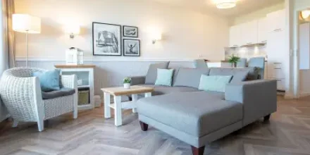 Voll ausgestattete Ferienwohnung mit Pool und Sauna 
