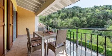 Apartment mit Terrasse, Pool und Grill 
