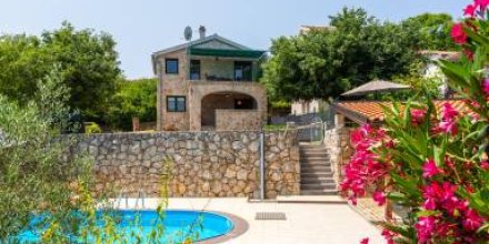 Villa Risika 1 with pool island Krk by Villas Guid