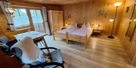 Ferienwohnung mit Terrasse, Pool und Sauna 