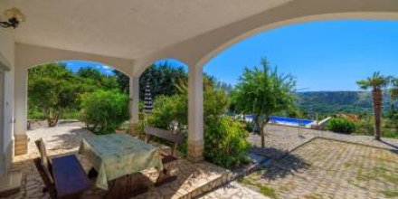 Ferienwohnung mit Garten, privatem Pool und Grill 