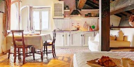 Antica Residenza Montereano agriturismo con ristorante, colazione a richiesta: Suite - Monolocale Ginepro - Gubbio