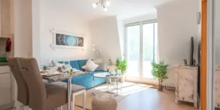 Wohnung mit Sauna und Pool 