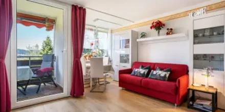 Studio mit Terrasse, Sauna und Pool 