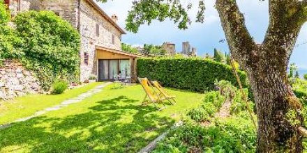 Apartment mit Terrasse, Grill und Pool 