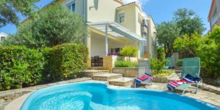 Ferienhaus mit Grill, Garten und Terrasse