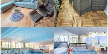 Familienfreundliche Ferienwohnung mit Sauna, Pool und Terrasse 