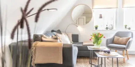 Apartment mit Pool, Sauna und Terrasse 