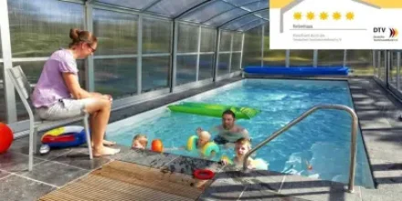 Ferienwohnung mit Grill, Pool und Garten
